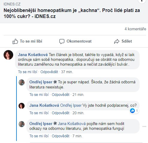 netaj ten bulvr o neodbornom uvan homeopatk!