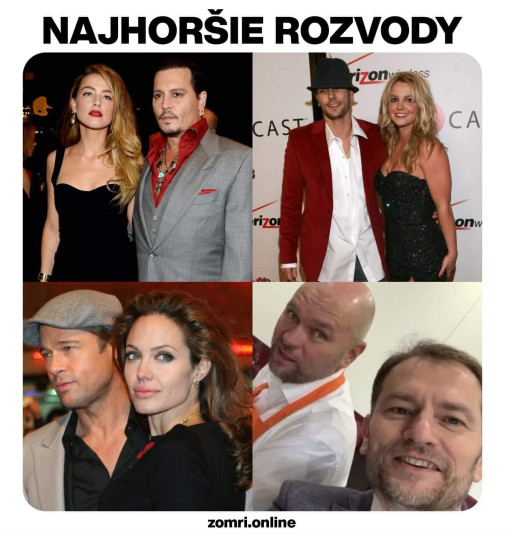 Najhorsie rozvody