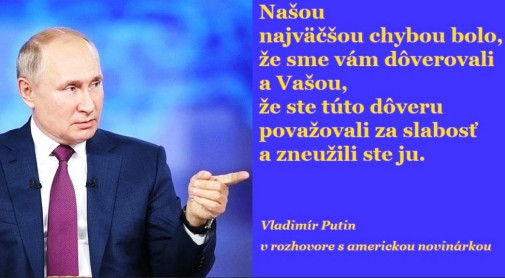 Putin o dôvere