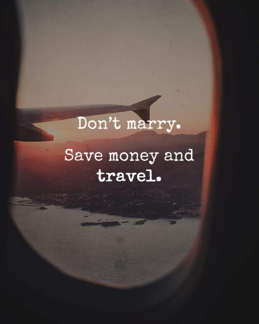Don't marry