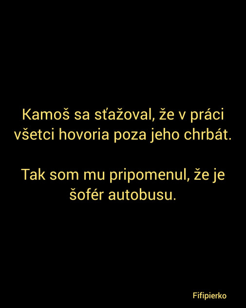 Poza chrbát