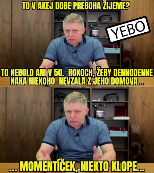 Niekto klope